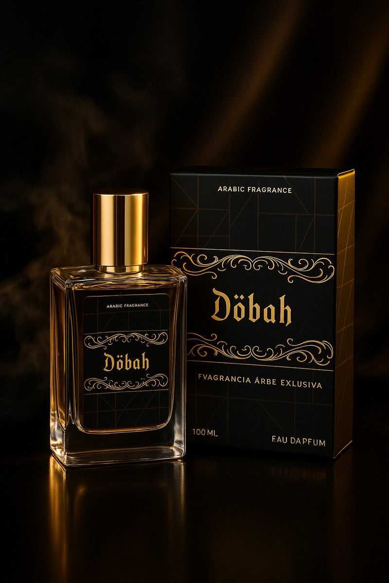 Perfume Árabe Döbah 100ml Masculino | Luxo Amadeirado Oriental, Alta Fixação E Projeção Intensa