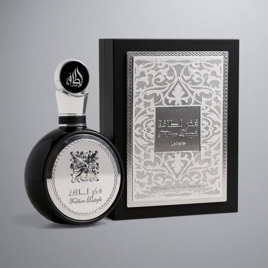 Perfume Árabe Lattafa Fakhar Men Black 100ml EDP Masculino - Alta fixação