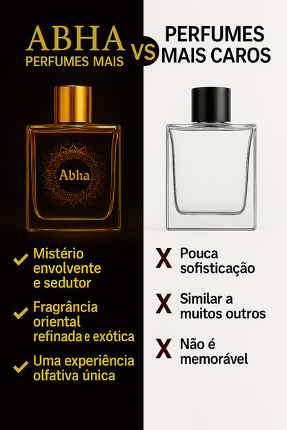 Perfume Árabe Abha 100ml Colônia Amadeirada Oriental De Alta Fixação, Luxo E Sofisticação