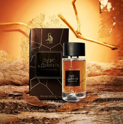 Al Absar Oud Damascus Eau de Parfum Amadeirado 100ml Unissex