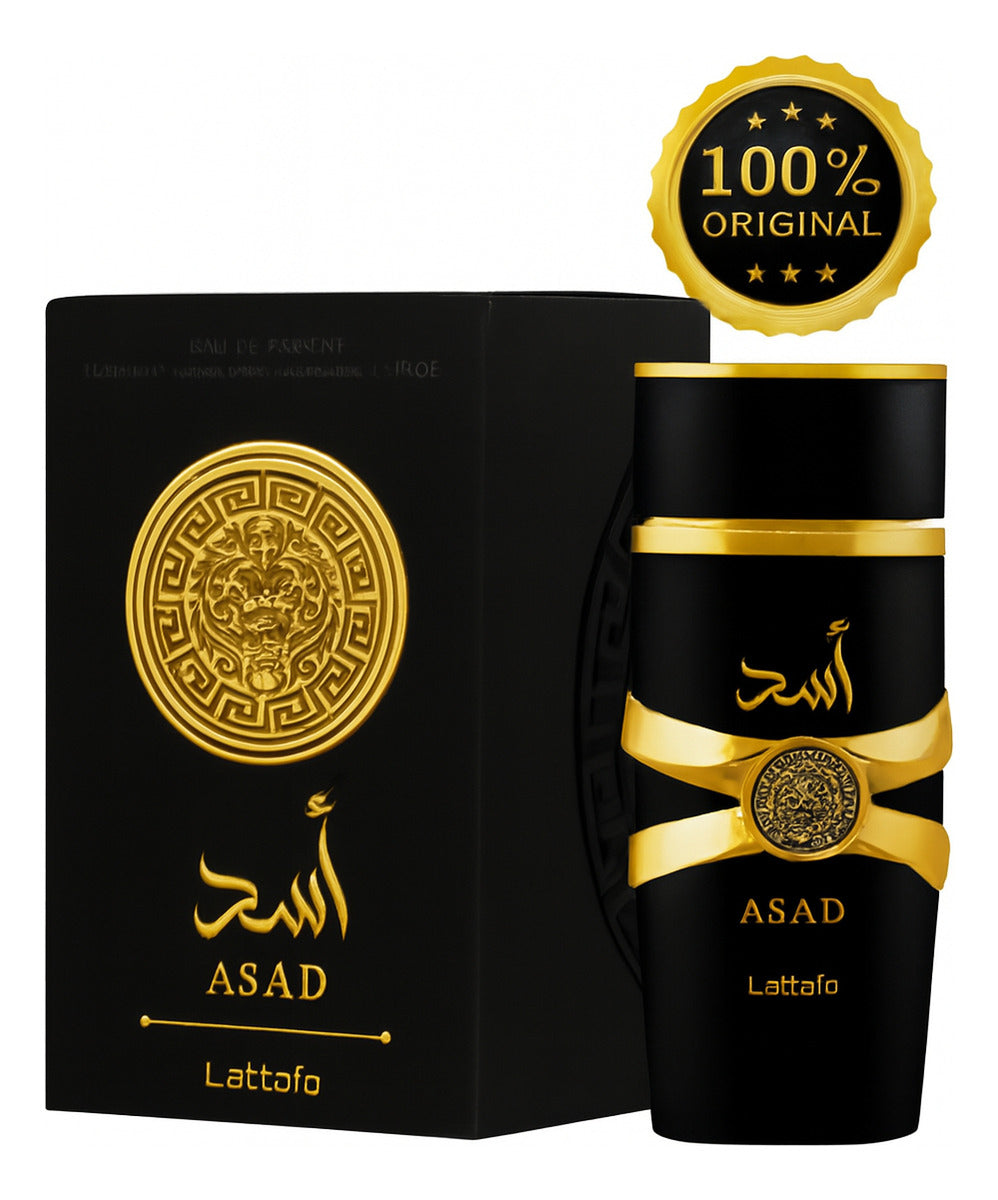 Perfume Lattafa Asad 100ml Eau De Parfum Árabe
