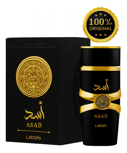 Perfume Lattafa Asad 100ml Eau De Parfum Árabe