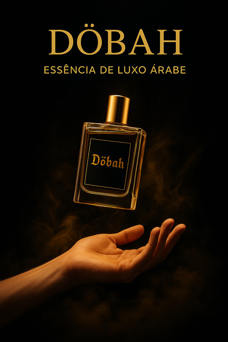 Perfume Árabe Döbah 100ml Masculino | Luxo Amadeirado Oriental, Alta Fixação E Projeção Intensa