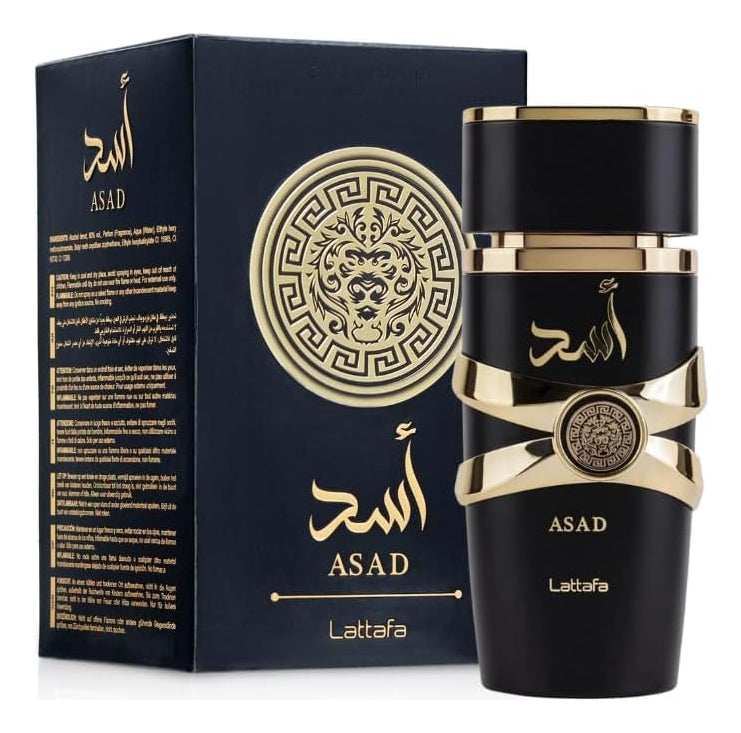 Perfume Lattafa Asad 100ml Eau De Parfum Árabe