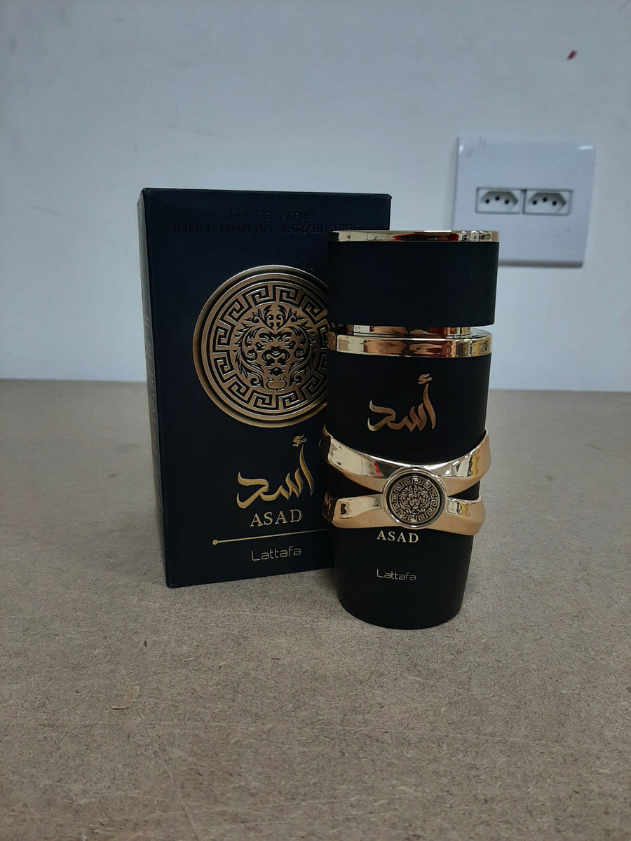 Perfume Lattafa Asad 100ml Eau De Parfum Árabe