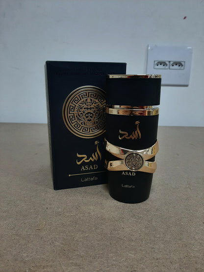 Perfume Lattafa Asad 100ml Eau De Parfum Árabe