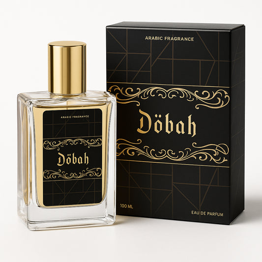 Perfume Árabe Döbah 100ml Masculino | Luxo Amadeirado Oriental, Alta Fixação E Projeção Intensa