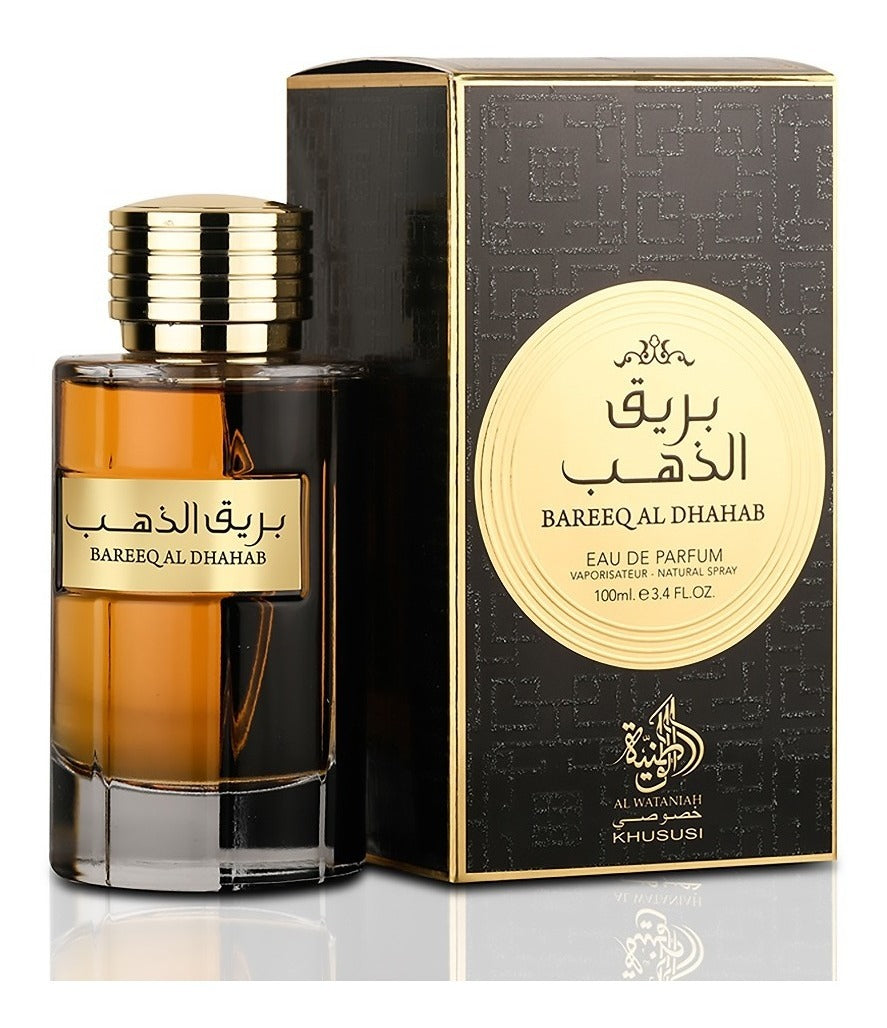 Perfume Árabe Al Wataniah Bareeq Al Dhahab 100ml Eau De Parfum Edp