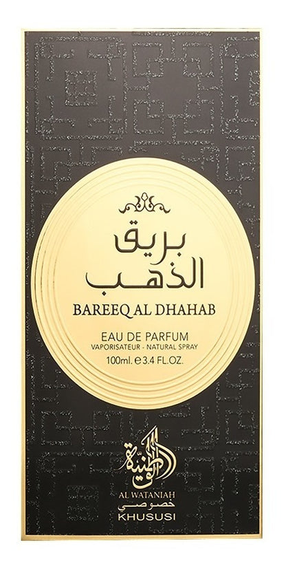 Perfume Árabe Al Wataniah Bareeq Al Dhahab 100ml Eau De Parfum Edp