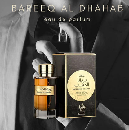 Perfume Árabe Masculino Al Wataniah Bareeq Al Dhahab Eau De Parfum 100ml Original