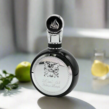 Perfume Árabe Lattafa Fakhar Men Black 100ml EDP Masculino - Alta fixação